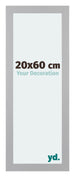 Mura MDF Bilderrahmen 20x60cm Grau Vorne Messe