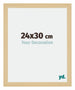 Mura MDF Bilderrahmen 24x30cm Ahorn Dekor Vorne Messe | Yourdecoration.at