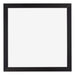 Mura MDF Bilderrahmen 25x25cm Schwarz Gemasert Vorne | Yourdecoration.at