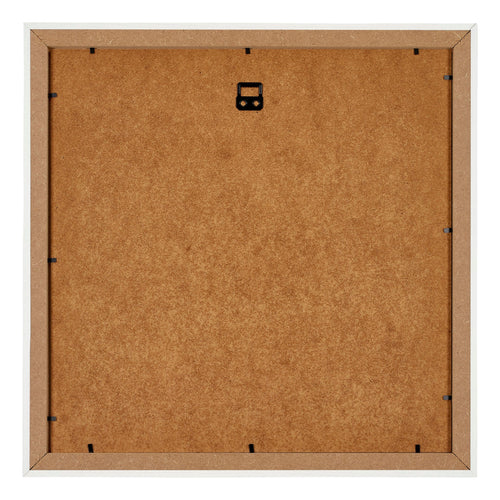 Mura MDF Bilderrahmen 25x25cm Weiss Gewischt Rückseite | Yourdecoration.at