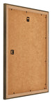 Mura MDF Bilderrahmen 25x30cm Bronze Dekor Rucksteite Schrag | Yourdecoration.at