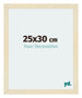 Mura MDF Bilderrahmen 25x30cm Sand Gewischt Vorne Messe | Yourdecoration.at