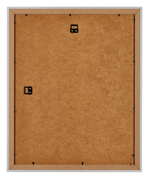 Mura MDF Bilderrahmen 25x30cm Silber Matt Rucksteite | Yourdecoration.at
