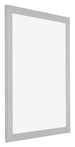 Mura MDF Bilderrahmen 25x30cm Silber Matt Vorne Schrag | Yourdecoration.at