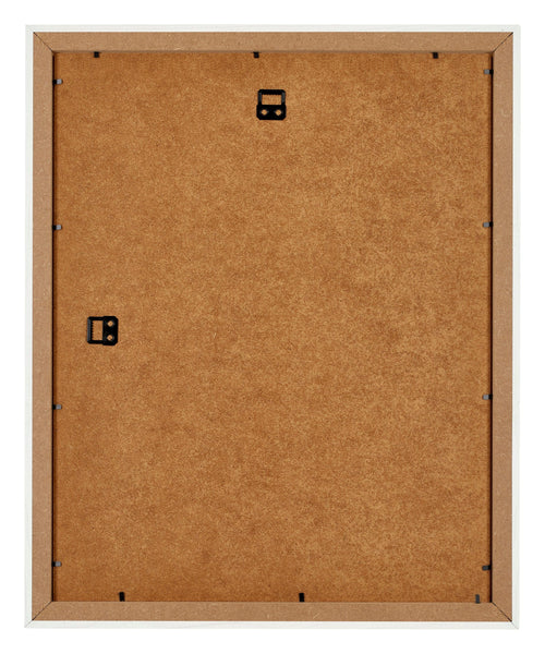 Mura MDF Bilderrahmen 25x30cm Weiss Gewischt Rückseite | Yourdecoration.at