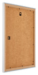 Mura MDF Bilderrahmen 28x35cm Aluminium Geburstet Rucksteite Schrag | Yourdecoration.at