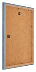 Mura MDF Bilderrahmen 28x35cm Hell Blau Geveegd Rucksteite Schrag | Yourdecoration.at
