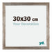 Mura MDF Bilderrahmen 30x30cm Metall Vintage Vorne Messe | Yourdecoration.at