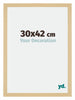 Mura MDF Bilderrahmen 30x42cm Ahorn Dekor Vorne Messe | Yourdecoration.at