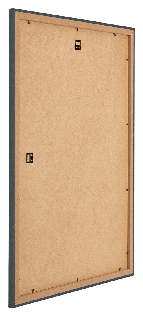 Mura MDF Bilderrahmen 30x42cm Antrazit Rucksteite Schrag | Yourdecoration.at