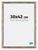 Mura MDF Bilderrahmen 30x42cm Metall Vintage Vorne Messe | Yourdecoration.at