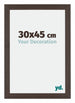 Mura MDF Bilderrahmen 30x45cm Eiche Dunkel Vorne Messe | Yourdecoration.at