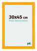 Mura MDF Bilderrahmen 30x45cm Gelb Vorne Messe | Yourdecoration.at