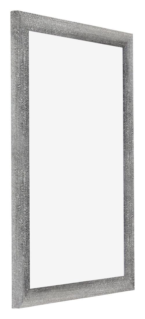 Mura MDF Bilderrahmen 30x45cm Grau Gewischt Vorne Schrag | Yourdecoration.at