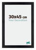 Mura MDF Bilderrahmen 30x45cm Schwarz Matt Vorne Messe | Yourdecoration.at