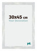 Mura MDF Bilderrahmen 30x45cm Silberglanz Vintage Vorne Messe | Yourdecoration.at