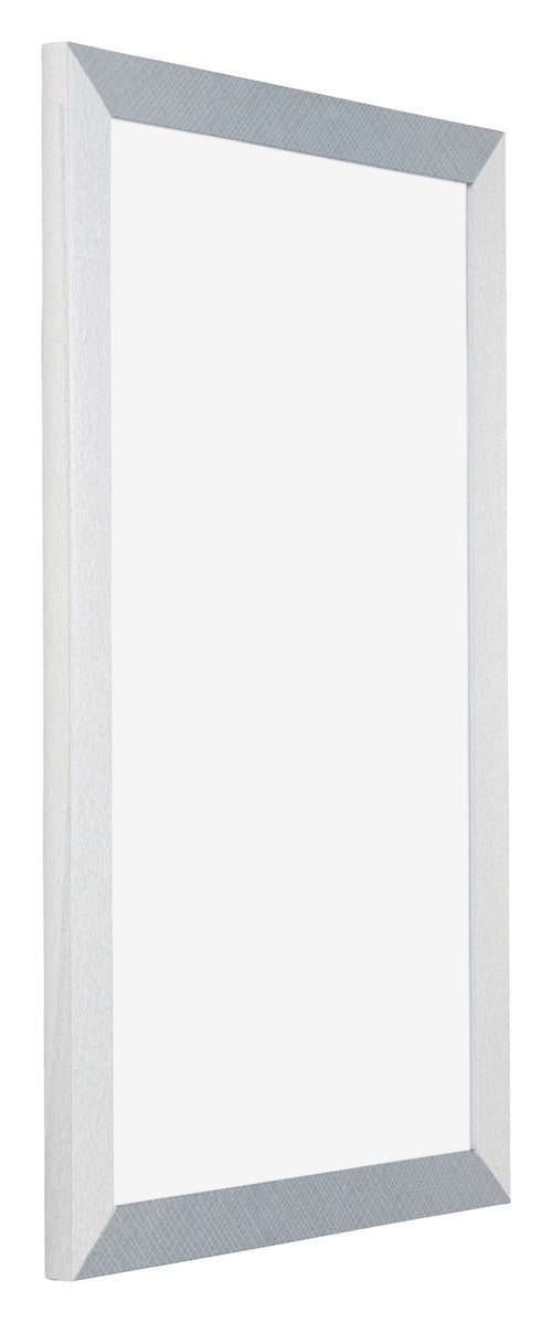 Mura MDF Bilderrahmen 30x50cm Aluminium Geburstet Vorne Schrag | Yourdecoration.at