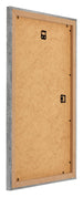 Mura MDF Bilderrahmen 30x50cm Grau Gewischt Rucksteite Schrag | Yourdecoration.at