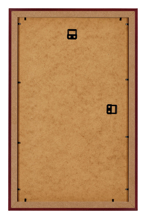 Mura MDF Bilderrahmen 30x50cm Weinrot Gewischt Rucksteite | Yourdecoration.at