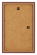 Mura MDF Bilderrahmen 30x50cm Weinrot Gewischt Rucksteite | Yourdecoration.at