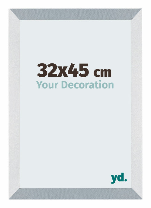 Mura MDF Bilderrahmen 32x45cm Aluminium Gebürstet Vorne Messe | Yourdecoration.at