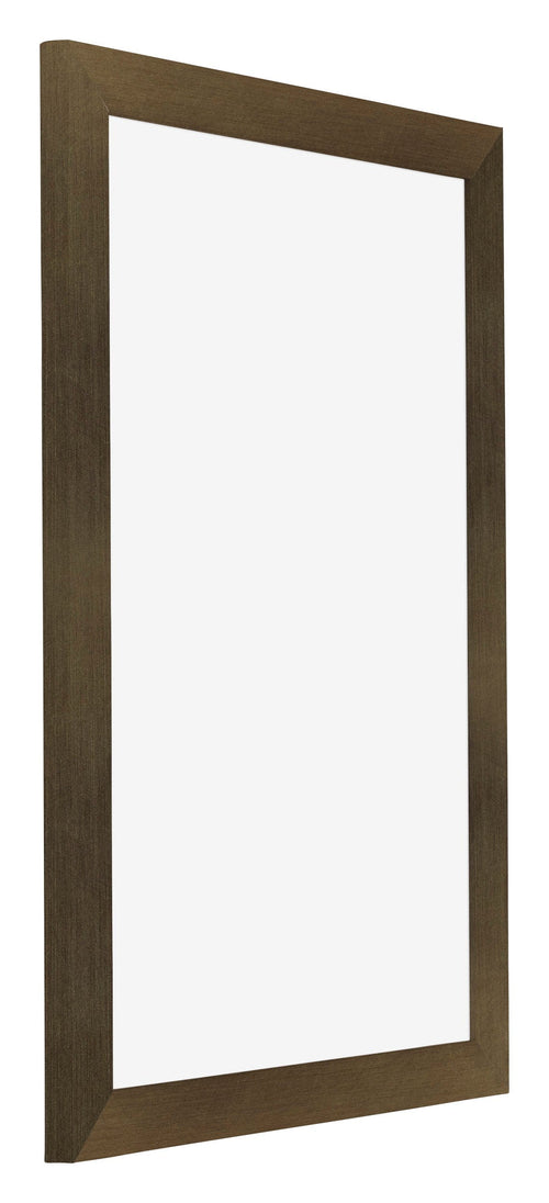 Mura MDF Bilderrahmen 32x45cm Bronze Dekor Vorne Schrag | Yourdecoration.at