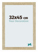 Mura MDF Bilderrahmen 32x45cm Sonoma Eiche Vorne Messe | Yourdecoration.at
