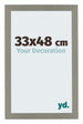 Mura MDF Bilderrahmen 33x48cm Anthrazit Vorne Messe | Yourdecoration.at
