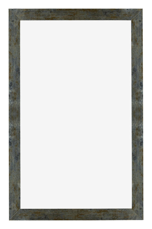 Mura MDF Bilderrahmen 33x48cm Blau Gold Meliert Vorne | Yourdecoration.at