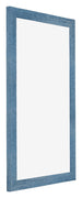 Mura MDF Bilderrahmen 33x48cm Hellblau Gewischt Vorne Schrag | Yourdecoration.at
