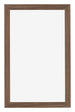 Mura MDF Bilderrahmen 33x48cm Nussbaum Dunkel Vorne | Yourdecoration.at