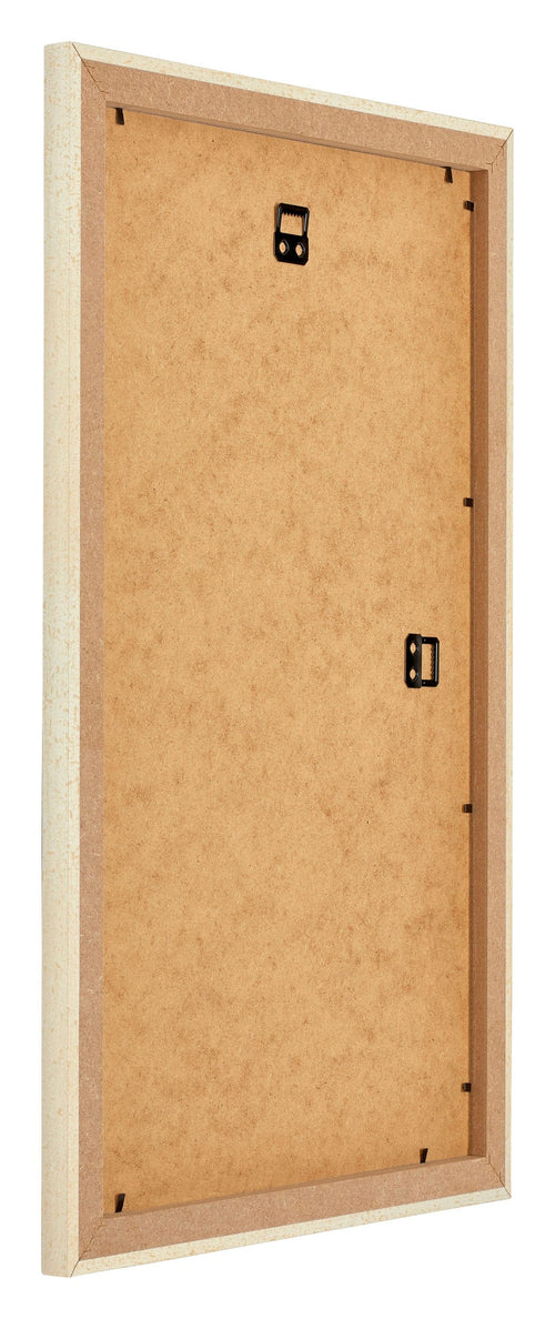 Mura MDF Bilderrahmen 33x48cm Sand Gewischt Ruckseite Schrag | Yourdecoration.at
