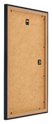Mura MDF Bilderrahmen 33x48cm Schwarz Gemasert Ruckseite Schrag | Yourdecoration.at