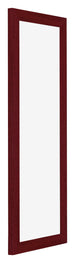Mura MDF Bilderrahmen 33x98cm Weinrot Gewischt Vorne Schrag | Yourdecoration.at