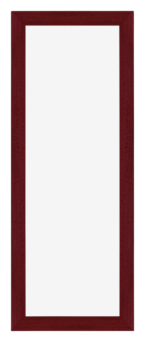 Mura MDF Bilderrahmen 33x98cm Weinrot Gewischt Vorne | Yourdecoration.at