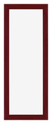 Mura MDF Bilderrahmen 33x98cm Weinrot Gewischt Vorne | Yourdecoration.at