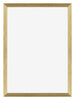 Mura MDF Bilderrahmen 35x50cm Gold Glanz Vorne | Yourdecoration.at