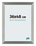 Mura MDF Bilderrahmen 36x48cm Champagner Vorne Messe | Yourdecoration.at