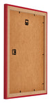 Mura MDF Bilderrahmen 36x48cm Rot Ruckseite Schrag | Yourdecoration.at