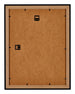 Mura MDF Bilderrahmen 36x48cm Schwarz Hochglanz Ruckseite | Yourdecoration.at
