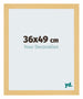 Mura MDF Bilderrahmen 36x49cm Buche Dekor Vorne Messe | Yourdecoration.at