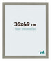 Mura MDF Bilderrahmen 36x49cm Grau Vorne Messe | Yourdecoration.at