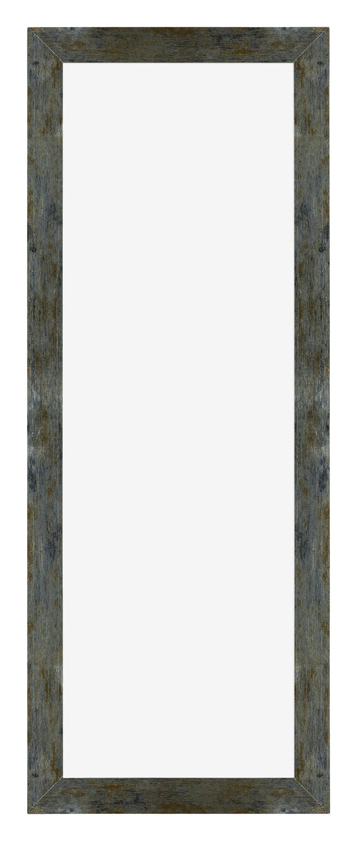 Mura MDF Bilderrahmen 37 5x98cm Blau Gold Meliert Vorne | Yourdecoration.at
