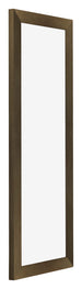 Mura MDF Bilderrahmen 37 5x98cm Bronze Dekor Vorne Schrag | Yourdecoration.at