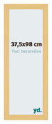 Mura MDF Bilderrahmen 37 5x98cm Buche Dekor Vorne Messe | Yourdecoration.at