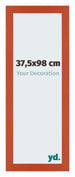 Mura MDF Bilderrahmen 37 5x98cm Orange Vorne Messe | Yourdecoration.at