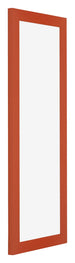 Mura MDF Bilderrahmen 37 5x98cm Orange Vorne Schrag | Yourdecoration.at