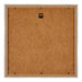 Mura MDF Bilderrahmen 40x40cm Silberglanz Vintage Rucksteite | Yourdecoration.at