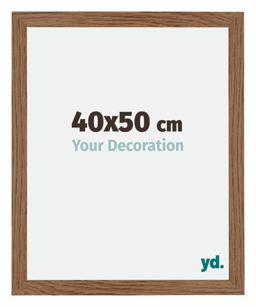 Mura MDF Bilderrahmen 40x50cm Eiken Rustiek Vorne Messe | Yourdecoration.at