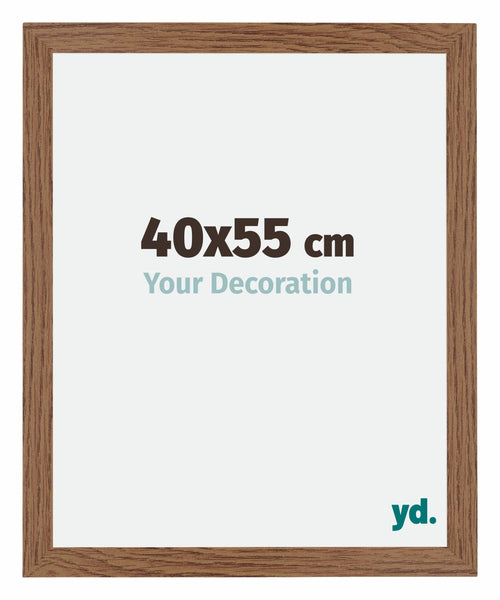 Mura MDF Bilderrahmen 40x55cm Eiken Rustiek Vorne Messe | Yourdecoration.at